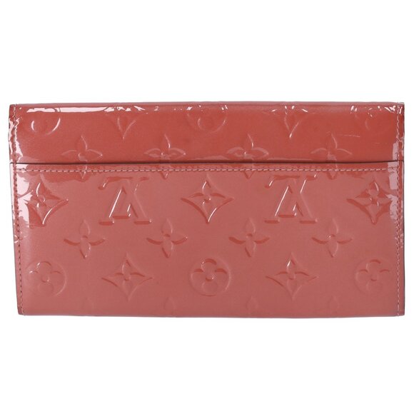Louis Vuitton Sarah Monogram Vernis Long Wallet M90429 Viu Rose - Picture 2 of 7